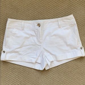 EXPRESS white shorts. Size 10.
